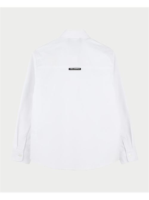 Chemise en coton pour enfants Karl Lagerfeld KARL LAGERFELD | Z3042110P